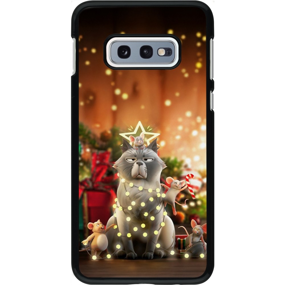 Coque Samsung Galaxy S10e - Christmas 25 Xmas Cat