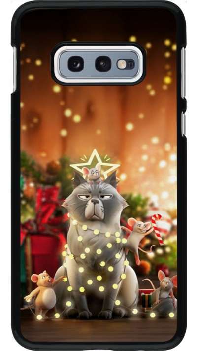 Coque Samsung Galaxy S10e - Christmas 25 Xmas Cat