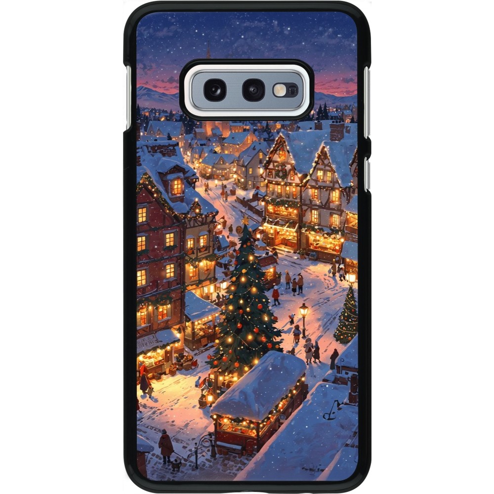 Coque Samsung Galaxy S10e - Christmas 25 Xmas Village