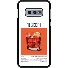 Samsung Galaxy S10e Case Hülle - Cocktail Rezept Negroni