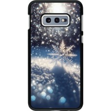 Samsung Galaxy S10e Case Hülle - Schneeflocke Solar Glanz