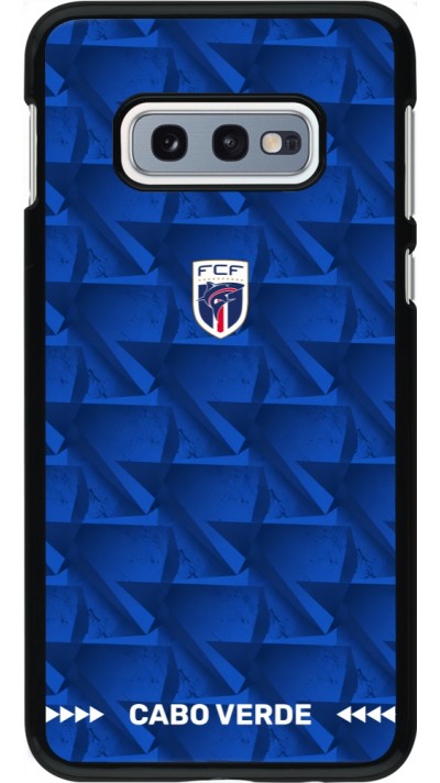 Coque Samsung Galaxy S10e - Maillot de football Cap-Vert 2026 personnalisable