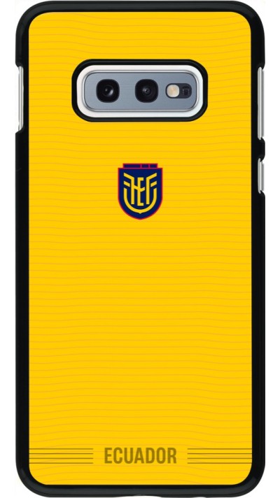 Coque Samsung Galaxy S10e - Maillot de football E?quateur 2026 personnalisable