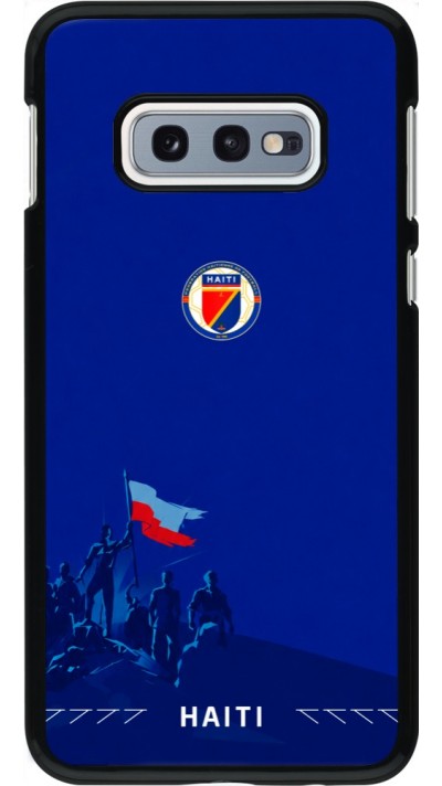 Coque Samsung Galaxy S10e - Maillot de football Haiti 2026 personnalisable