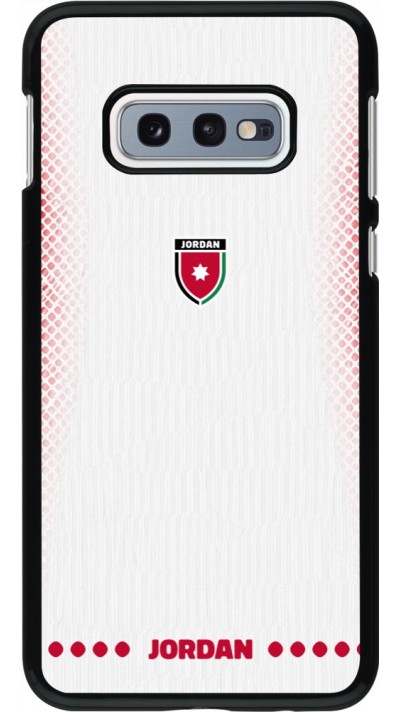 Coque Samsung Galaxy S10e - Maillot de football Jordanie 2026 personnalisable
