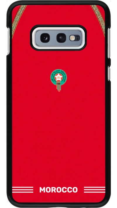 Coque Samsung Galaxy S10e - Maillot de football Maroc 2026 personnalisable