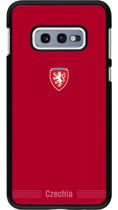 Coque Samsung Galaxy S10e - Maillot de football Répuplique Tchèque 2026 personnalisable