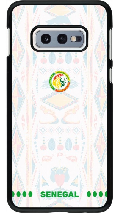 Coque Samsung Galaxy S10e - Maillot de football Sénégal 2026 personnalisable