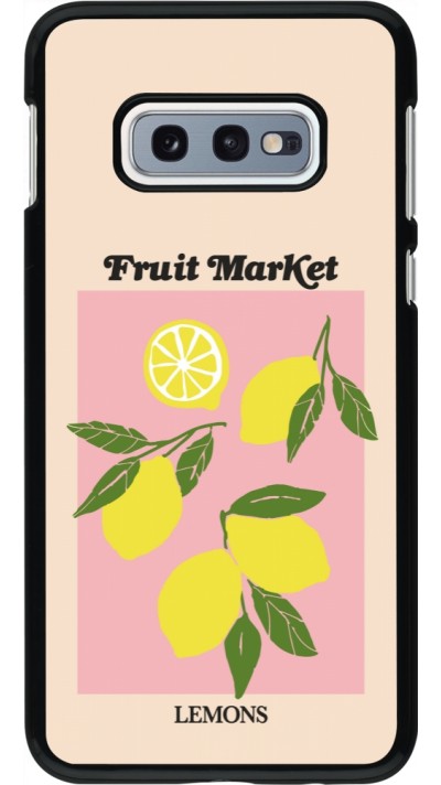Coque Samsung Galaxy S10e - Fruit market lemons 2026