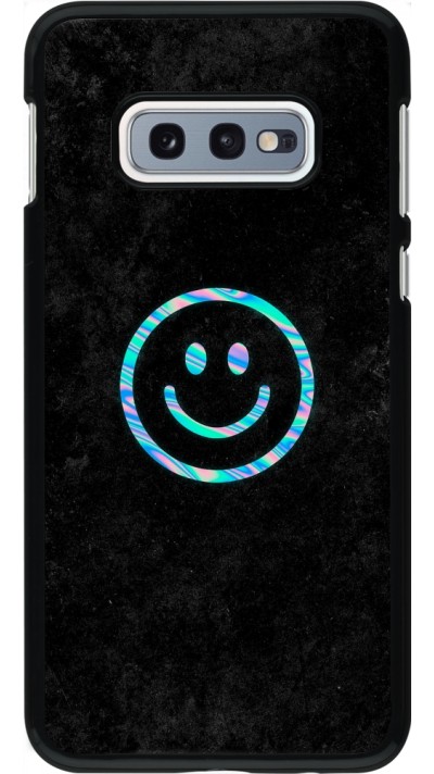 Coque Samsung Galaxy S10e - Happy smiley irisé