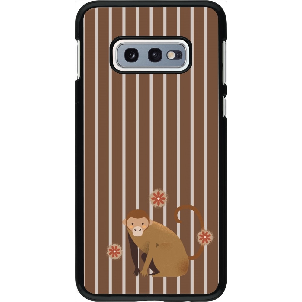Coque Samsung Galaxy S10e - Monkey with stripes