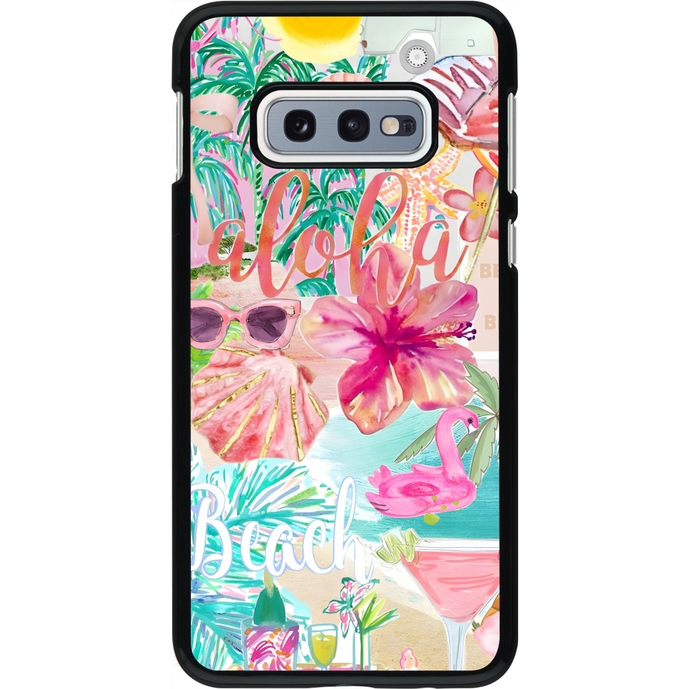 Coque Samsung Galaxy S10e - Preppy Collage Aloha