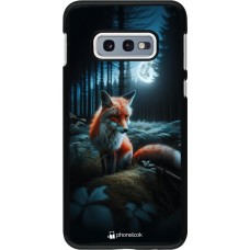 Samsung Galaxy S10e Case Hülle - Fuchs Mond Wald