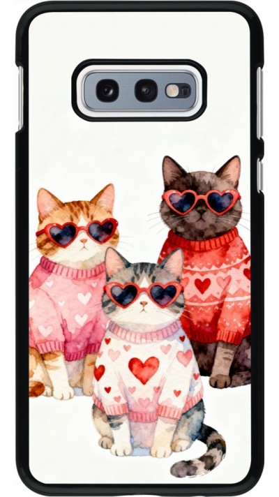 Coque Samsung Galaxy S10e - Saint Valentines Day 26 Cat Love