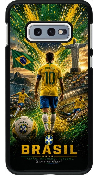 Coque Samsung Galaxy S10e - Football Bre?sil splash 2026