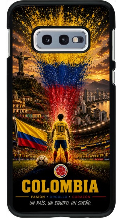 Coque Samsung Galaxy S10e - Football Colombie splash 2026