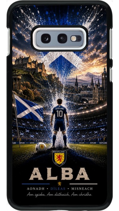 Coque Samsung Galaxy S10e - Football Écosse splash 2026