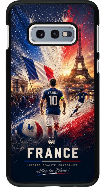 Coque Samsung Galaxy S10e - Football France splash 2026