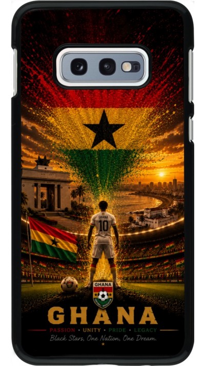 Coque Samsung Galaxy S10e - Football Ghana splash 2026