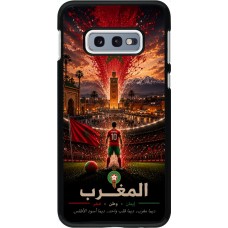 Coque Samsung Galaxy S10e - Football Maroc splash 2026