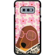 Coque Samsung Galaxy S10e - Dog with newspaper 2026