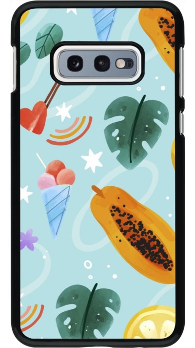 Coque Samsung Galaxy S10e - Summer 2025 Pattern papaya