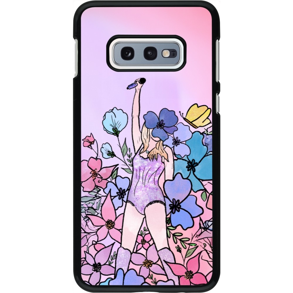 Samsung Galaxy S10e Case Hülle - Taylor Swift Sketch - Pink