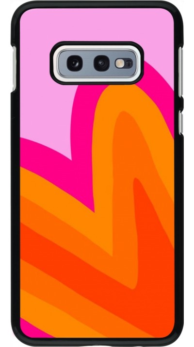 Coque Samsung Galaxy S10e - Valentine 2024 heart gradient
