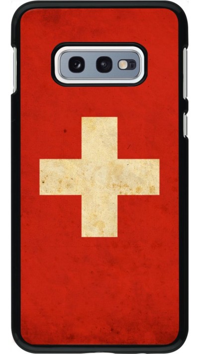 Coque Samsung Galaxy S10e - Vintage Flag SWISS