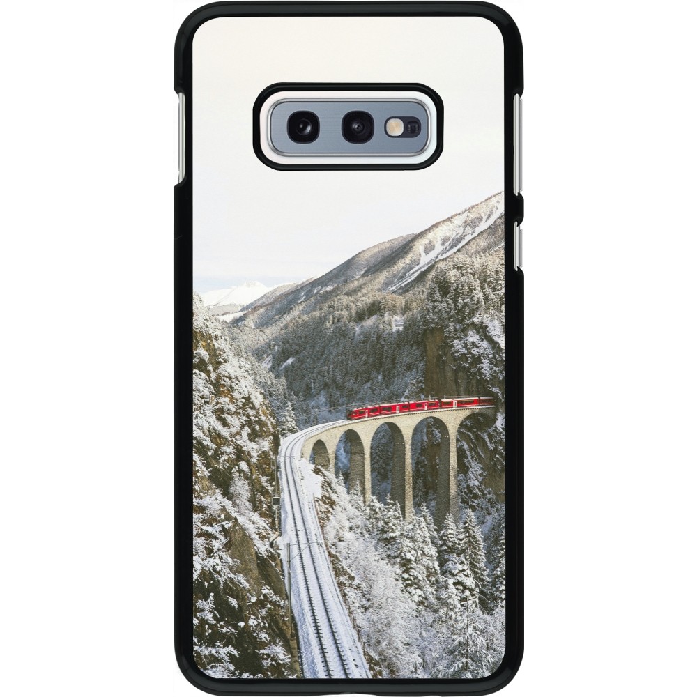 Coque Samsung Galaxy S10e - Winter 25 Winter polar express