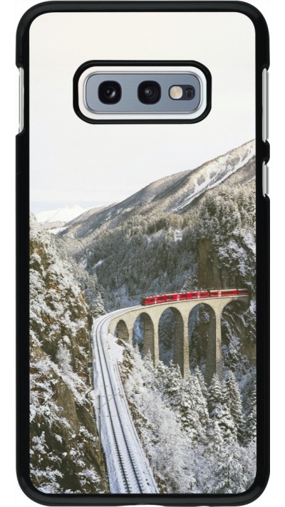 Coque Samsung Galaxy S10e - Winter 25 Winter polar express