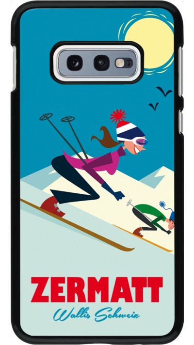 Coque Samsung Galaxy S10e - Zermatt Ski Downhill