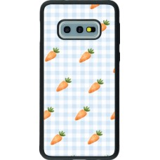 Coque Samsung Galaxy S10e - Silicone rigide noir Easter 2026 Pattern carrots