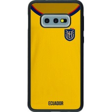 Samsung Galaxy S10e Case Hülle - Silikon schwarz Ecuador 2022 Fußballtrikot