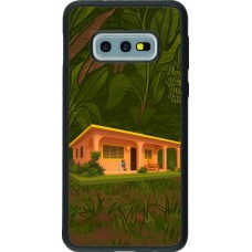 Coque Samsung Galaxy S10e - Silicone rigide noir Benitos house DTMF