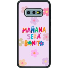 Coque Samsung Galaxy S10e - Silicone rigide noir Karol G Manana sera bonito