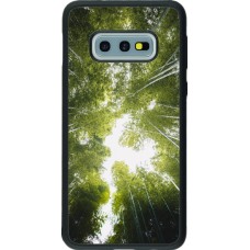 Samsung Galaxy S10e Case Hülle - Silikon schwarz Spring 23 forest blue sky