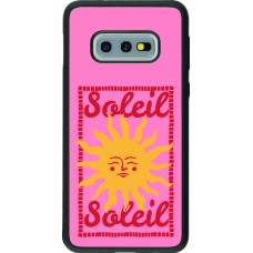 Coque Samsung Galaxy S10e - Silicone rigide noir Sun sun 2026