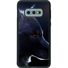 Hülle Samsung Galaxy S10e - Silikon schwarz Wolf Shape