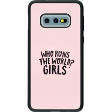 Coque Samsung Galaxy S10e - Silicone rigide noir Womens day 2026 3