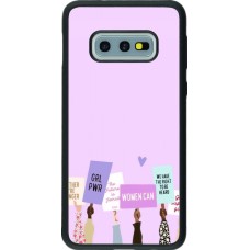 Coque Samsung Galaxy S10e - Silicone rigide noir Womens day 2026 9