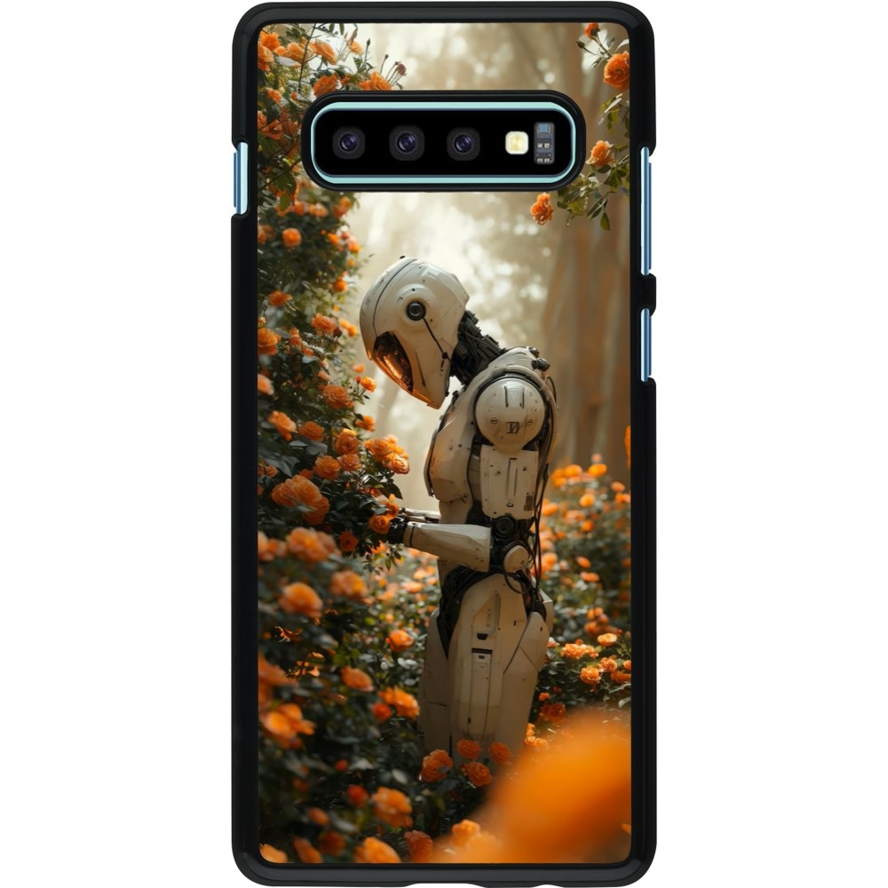 Coque Samsung Galaxy S10+ - Astronaut flowers 2025