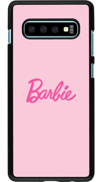 Coque Samsung Galaxy S10+ - Barbie Text