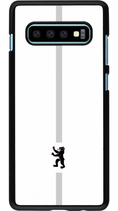 Samsung Galaxy S10+ Case Hülle - Kanton AI weiss
