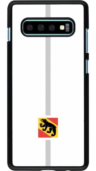 Samsung Galaxy S10+ Case Hülle - Kanton BE weiss