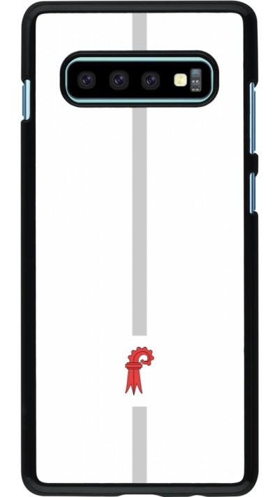 Samsung Galaxy S10+ Case Hülle - Kanton BL weiss