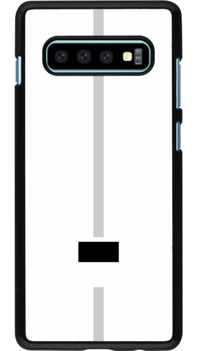 Samsung Galaxy S10+ Case Hülle - Kanton FR weiss