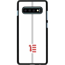 Samsung Galaxy S10+ Case Hülle - Kanton JU weiss