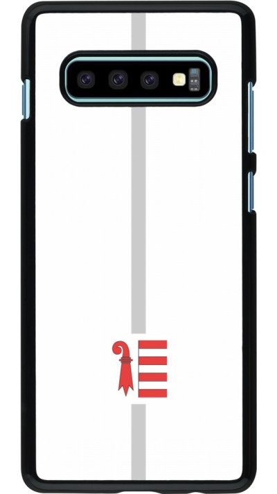 Samsung Galaxy S10+ Case Hülle - Kanton JU weiss