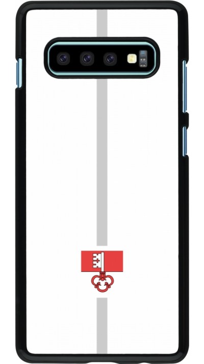 Samsung Galaxy S10+ Case Hülle - Kanton OW weiss